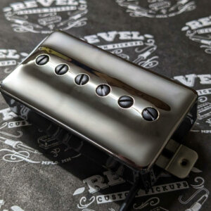 Revel Humdinger Humbucker Size Noiseless P-90 Black Chrome