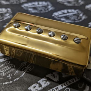 Revel Humdinger Humbucker Size Noiseless P-90 Nickel & Gold