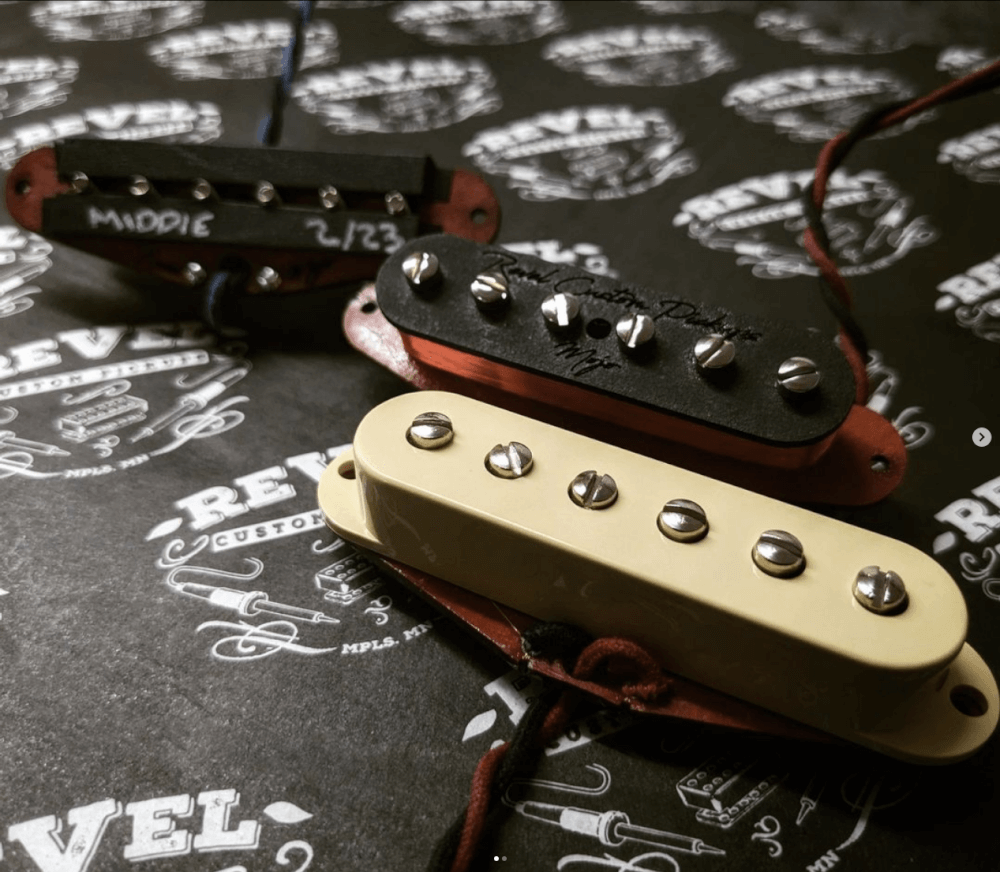 Revel Steel Pole Mojo Strat Pickups